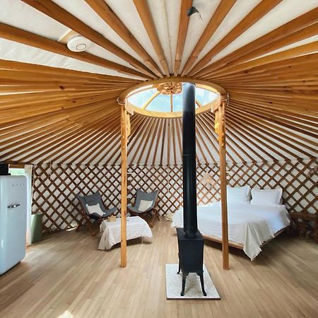 Ons Yurt Huisje In Het Bos Hollandsche Rading Exterior photo