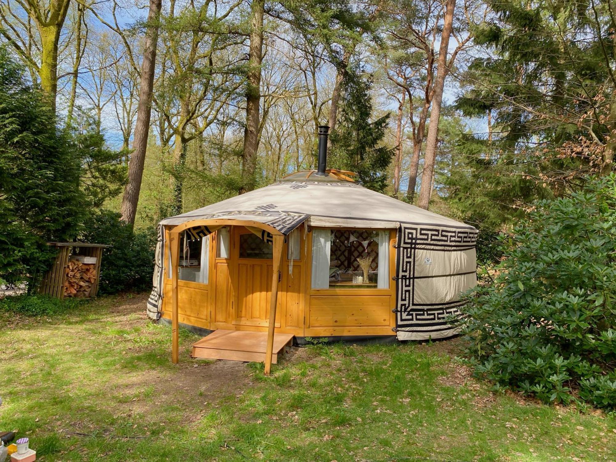 Ons Yurt Huisje In Het Bos Hollandsche Rading Exterior photo